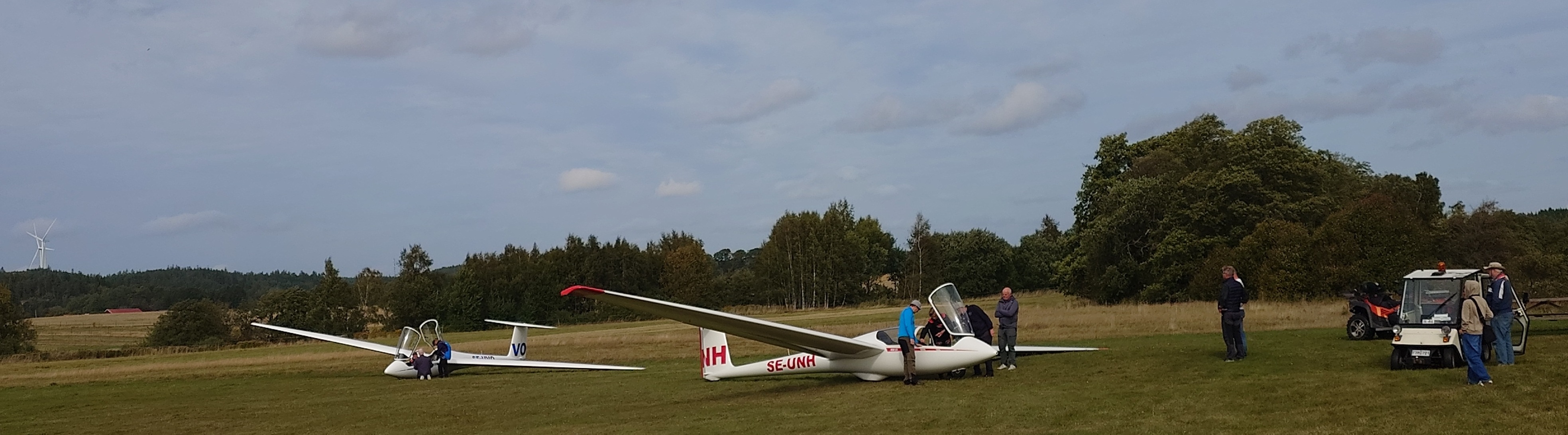 Flygning i september